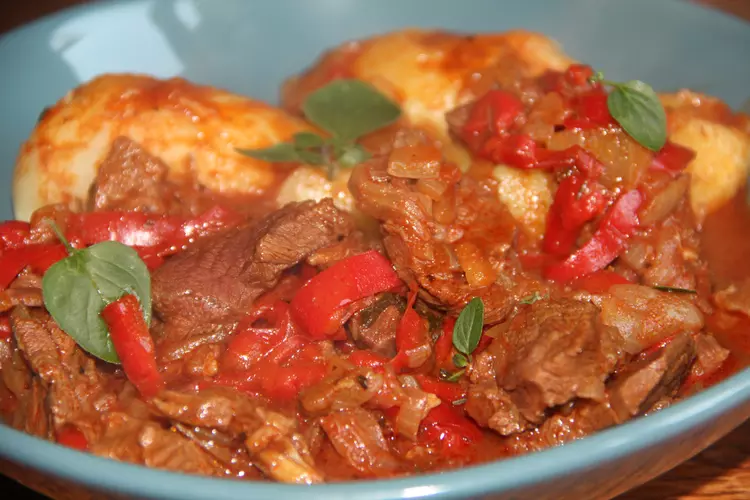 Boeuf keto aux poivrons