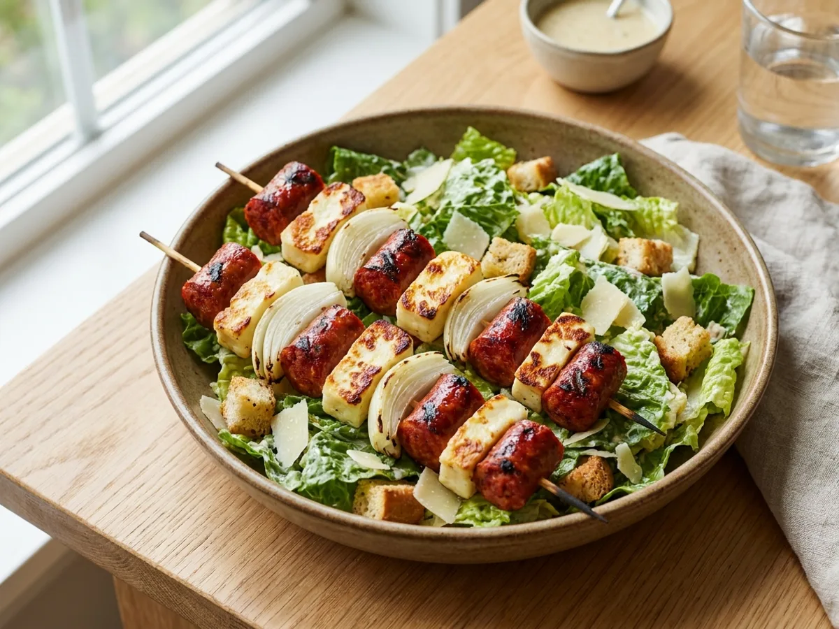 Brochette de saucisse italienne piquante