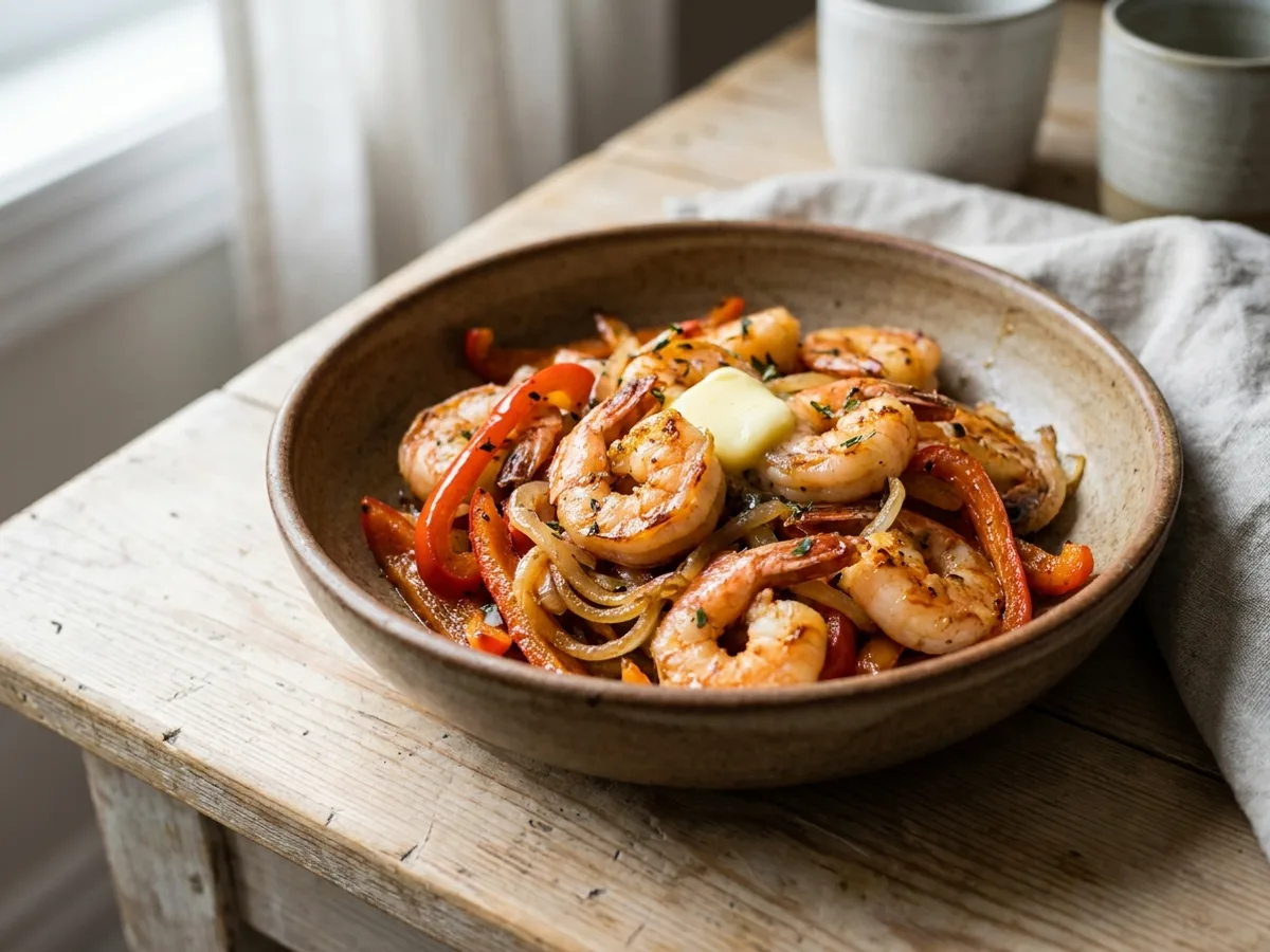 Crevettes sautées keto