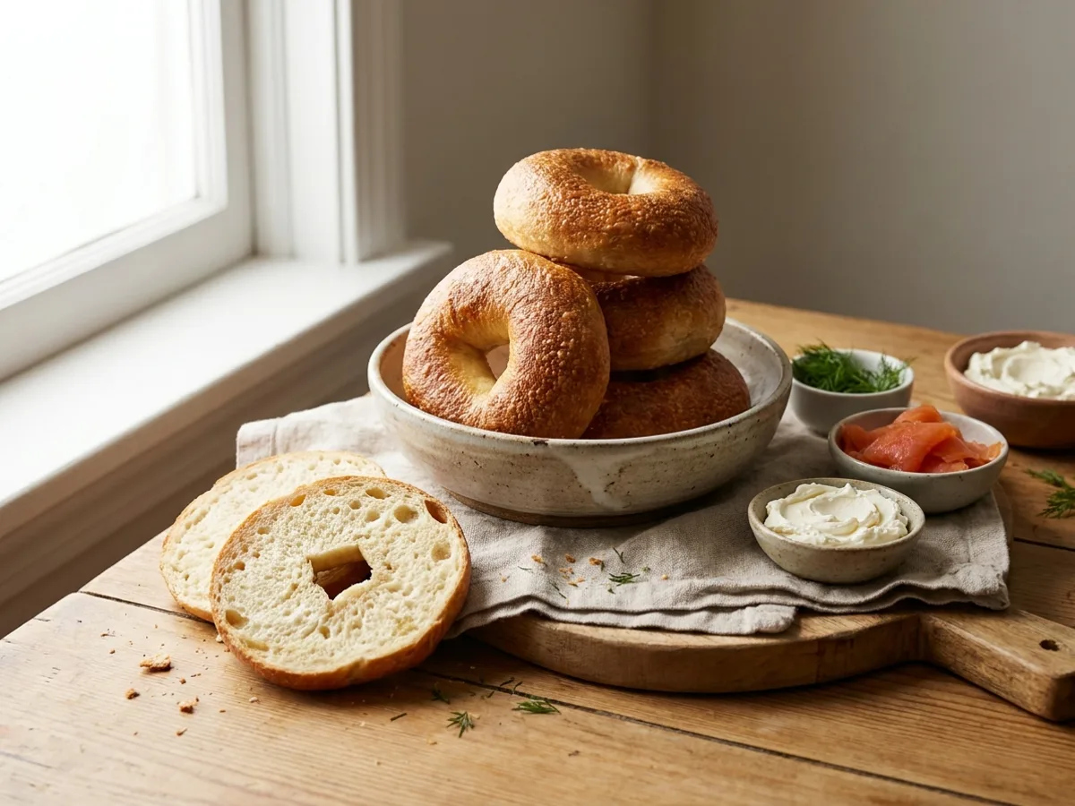 Dans ta bagel!