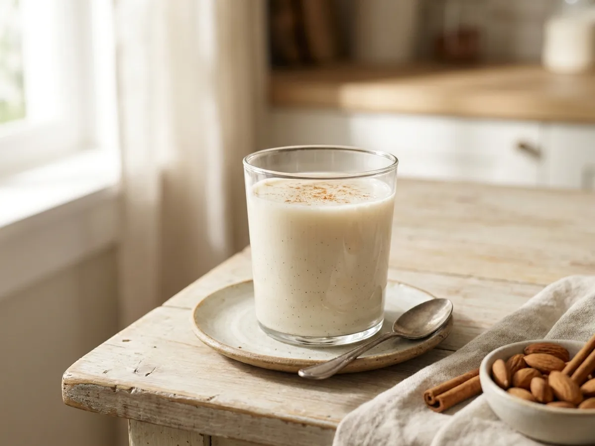 Lait d’amande sans sucre