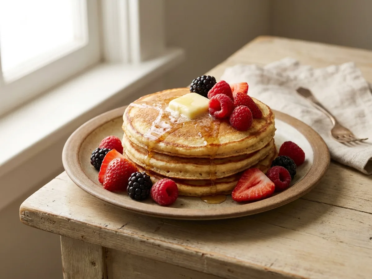 Pancakes keto à base d’amandes