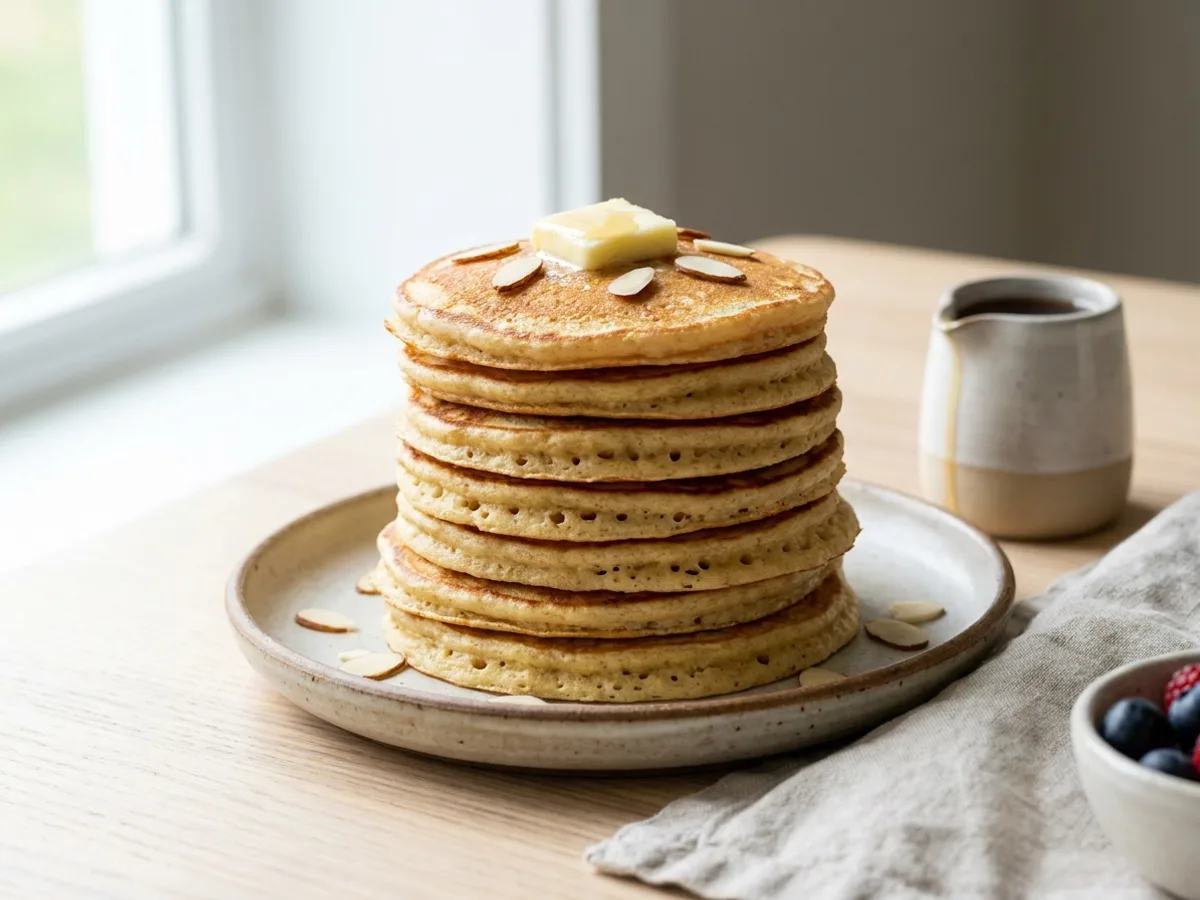 Pancakes keto aux amandes