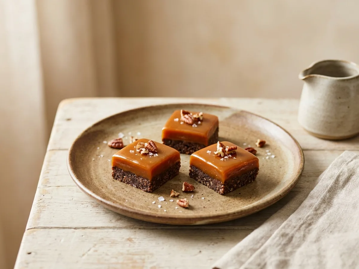 P’tites douceurs kéto au caramel