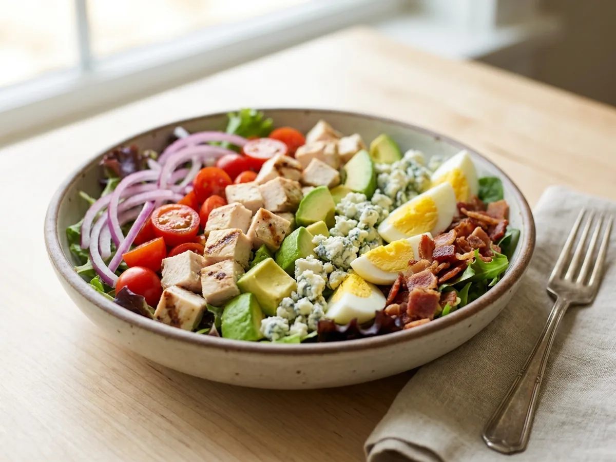 Salade cobb keto